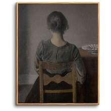 KlassischeFrauen-RahmenHolz