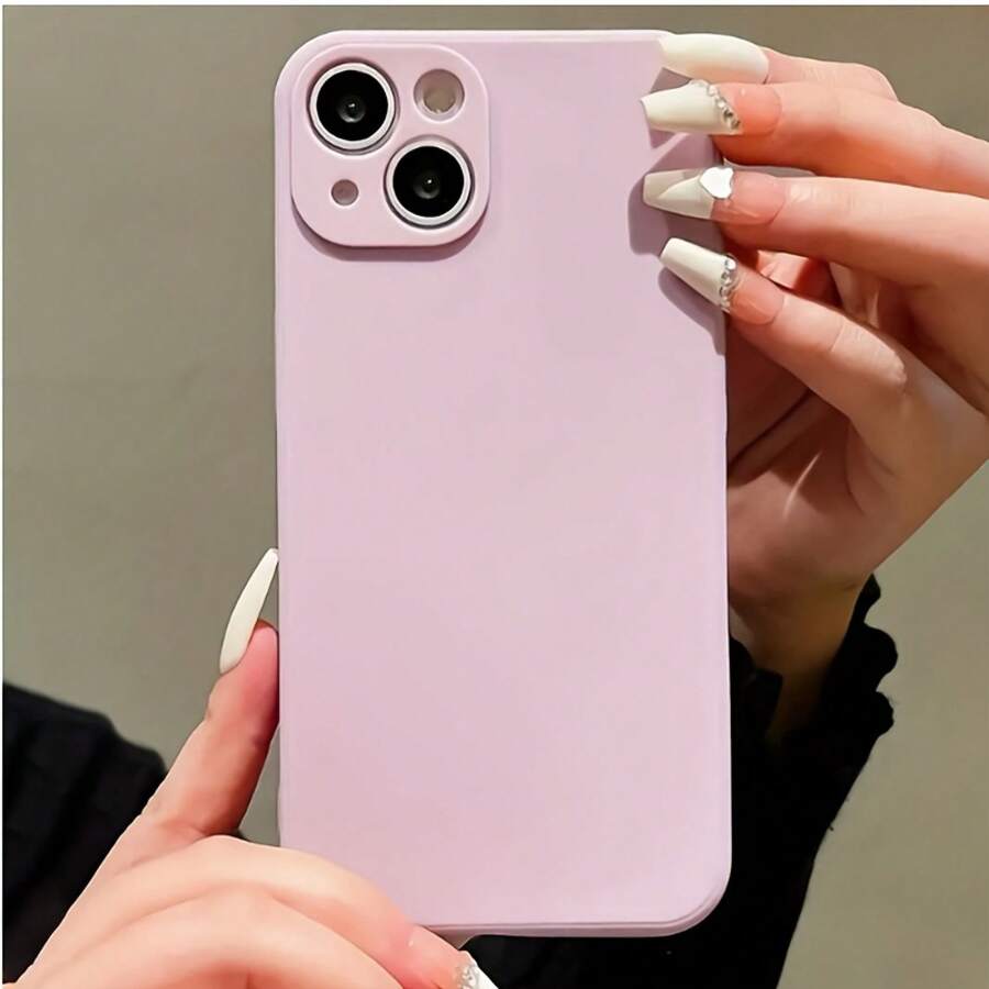 Funda ultrafina a prueba de golpes y resistente a las manchas, color sólido, funda para teléfono móvil iPhone17 para 16/15/14/13/12/11, xs, xr, x, 7/8, mini, plus, Pro, Pro Max, funda de color sólido para teléfono móvil. Funda de Teléfono Minimalista y Premium - 1 pieza - Ver 1
