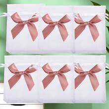 100 chiếc/50 chiếc/20 chiếc/10 chiếc/1 chiếc túi vải organza thắt nơ màu sâm panh, túi quà cưới, túi quà tiệc màu xanh lá cây, túi tiệc màu xanh lá cây, túi organza Giáng sinh, túi quà nhỏ, túi đựng trang sức, túi dây rút mini, túi lưới, thích hợp làm quà tặng tiệc cưới, bao bì quà tặng Giáng sinh. - Rượu sâm banh - Xem 5