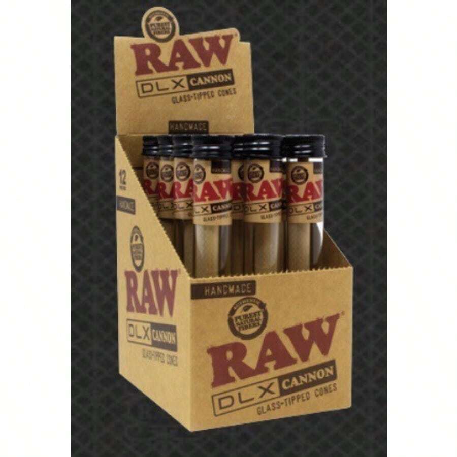 Raw Handmade DLX Glass Tipped Cannons 3 Tubes - như hình - Xem 1