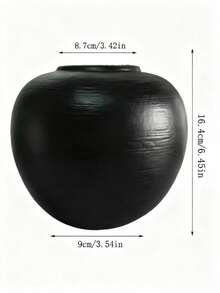 Bình hoa phong cách Wabi-Sabi, phong cách thẩm mỹ Trung Hoa mới, kiểu dáng gốm sứ, dùng để trang trí phòng khách, thích hợp để cắm hoa tươi và thủy canh - Nhiều màu - Xem 8