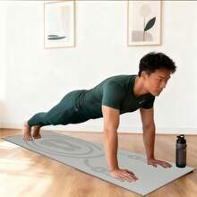 1pc Non-Slip Durable Squat Mat/Yoga Mat, Suitable For Home And Gym - Multicolor - View 8