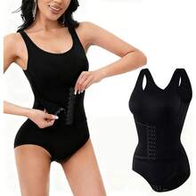 Panty Faja Calzón Moldeadora Fajas Colombianas Body Shaper,Faja Colombiana Postparto Abdominoplastia Liposuccion - Negro - Ver 3