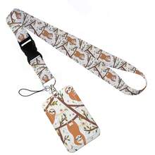 Animal Collection The Vertical Card Holder Horizontal Card Neck Strap Lanyards For Keys Keychain Badge Pass Hang Rope - Multicolor - View 108