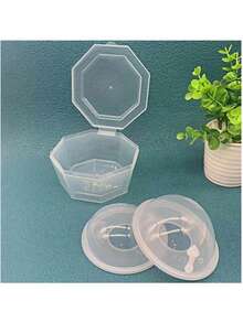 1pc/2pcs Silicone Nursing Cup, Milk Storage Cup, Protects Against Breastfeeding Pain, Collects Leaked Breastmilk, Soft & Flexible Silicone Material - Clear - View 10