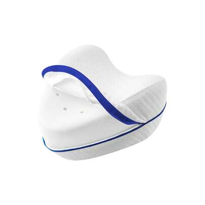 Heart Shape Leg  Knee Memory Foam Support Pillow For Pregnant Woman Side Sleepers, Soothing Pain Relief For Sciatica, Back, Hip