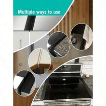 2pcs T-Shaped Stove Top High Temperature Resistant Gap Strips Silicone Filling Strips Silicone Sealing Strips Waterproof Oilproof Dustproof Insert Strips Silicone ,Glue Kitchen Gap Cover - Heat Resistant, Waterproof, Stain Resistant - Great For Sealing Spaces And Keeping Countertops Clean - Nhiều màu - Xem 9