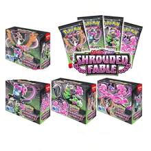 1/5/36 Packs TCG Cards - Collectible Trading Card Game, Pocket Monster Mystery Booster Packs, English Version, Collectible Card Game, Anime Merchandise - Party Favors, Holiday Gifts, Trading Cards, Battle Card Packs, Collectible Card Game - Multicolor - View 4