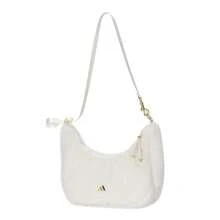 Adidas NEWY W BAG Women's Fashion Shoulder Crossbody Bag, Lightweight Casual Commuter Minimalist Outdoor Travel Shoulder Tote Handbag - Hanyu White - View 4