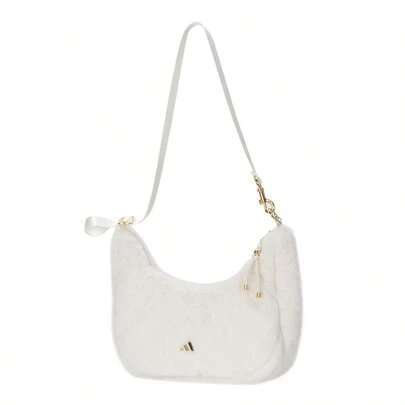 Adidas NEWY W BAG 女士休闲斜挎包，轻便简约单肩包，适合通勤和户外旅行