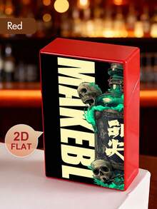 1 Stück personalisierte Zigarettenetui, geeignet als Zigarettenbox Geschenk für Raucher, individualisierte Zigarettenbox (Zigaretten nicht enthalten, nur Box) als Geschenk für ihn, Weihnachtsgeschenk - Zigarettenetui - Übersicht 9