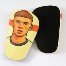 1双迷你足球训练护腿板，比赛训练护垫 - 可重复使用，穿着舒适，经久耐用 - 彩色 - 查看 12