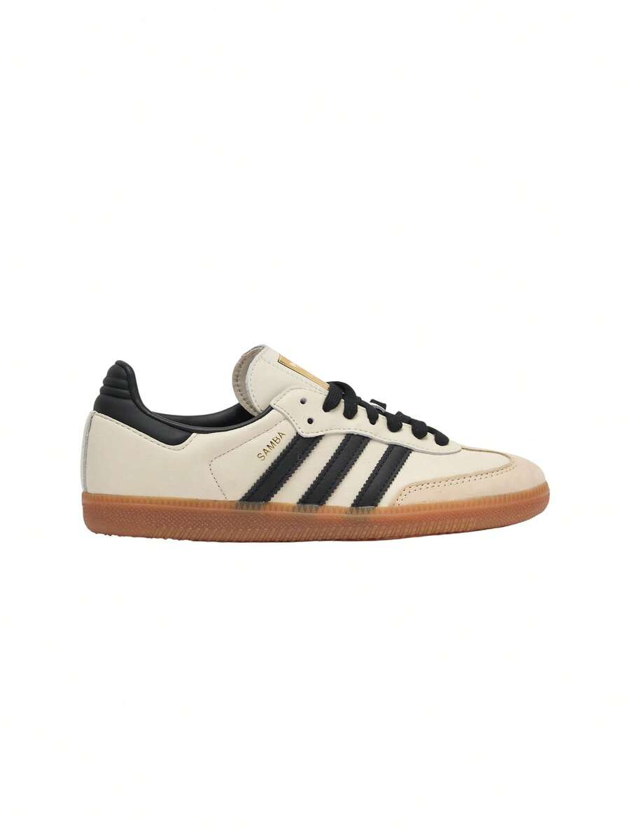 Adidas Samba OG Unisex Sneakers Cream White / Core Black / Sand Strata JI2062 - Cream White / Core Black / Sand Strata - View 1