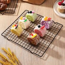 1PC Stainless Steel Bread Biscuit Cake Cooling Rack Drip Dry Rack Cooling Grid Baking Pan Household Baking Tools Kitchen Accessories - Multicolor - View 11
