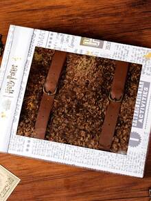 Harry Potter Monster Book Storage Bag, Valentine'S Day Decor Love Gift Winter Large Capacity Travel Cosmetic Bag Teens Adults Women Portable Organizer Handbag, Cosmetic Bag, Organizer Bag For Daily Dividers Supplies Makeup Bag, Travel Package[Officially Licensed] - Multicolor - View 8