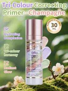 1瓶 30ml Stila 亮采妝前乳，香檳色，提亮、完美修飾並模糊毛孔，自然光澤妝效，適合黃色調膚色 - 三色修顏隔離-香檳 30ml - 查看 1