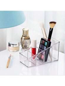 1个遥控器收纳盒，透明桌面电视遥控器收纳盒，塑料遥控器整理器 - 透明 - 查看 2