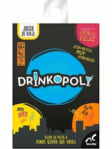 EstiloTendenciaNovelty Corp - Juego De Mesa, Drinkpoly Viaje, Juego De Mesa, Para Adulto, Retos Y DiversióN, Juego De Fiestas, Y Reuniones, 75 Cartas, Juego De ViajeCalidad PremiumVersióN Mejorada - 1 - Ver 1