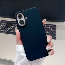 Funda a prueba de golpes de borde suave y moderna Funda para teléfono: para iPhone Serie: Funda premium con orificio grande, gruesa, anti-golpes y anti-caídas Esta funda a prueba de golpes es un compañero confiable para tu teléfono. Esta funda a prueba de golpes es un compañero confiable para tu teléfono. - 1 pieza - Ver 1