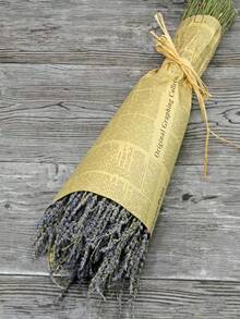 1 Bundle Premium Dried Lavender Flowers - Scented, Decorative Stems For DIY Home Fragrance, Romantic Wedding & Party Decor, Valentines Day Gift, Aesthetic Room Accent - Purple - View 11