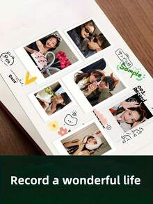 定制迷你照片卡(5张/10张),迷你卡片印刷,个性化情侣照片,DIY生日和周年纪念礼物,优雅现代装饰收藏品,独特的情人节和新年礼物,适合送给伴侣和朋友 - 彩色 - 查看 4