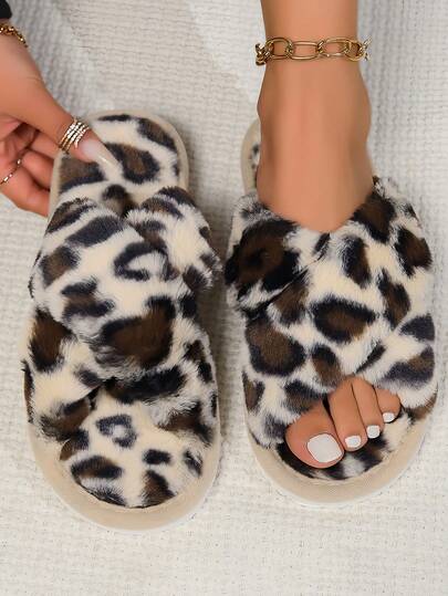 Pantuflas de mujer con estampado de leopardo, suaves y cómodas para el hogar, viajes, diseño de nube adorable, esenciales para el dormitorio, la residencia universitaria, el hotel, regalo de pareja para volver a la escuela, zapato, selecciones de primavera y verano, regalos para damas de honor, habitación, decoración de dormitorio, playa, viaje, para hombres, para mujeres, vacaciones, Día de la Mujer, artículos de viaje, recuerdos de boda, Y2k, dormitorio, accesorios de coche para mujeres, decoración de cocina