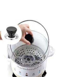 1个通用锅盖把手替换件，带耐热盖和玻璃盖，厨房炊具配件，斋月厨房用品，厨房小工具 - 彩色 - 查看 5