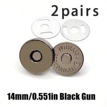 2/5/8/10Pairs 14-18mm Magnetic Snap Buttons, Suitable For Handbags, Wallets, Craft Bags, Etc., Complete Accessories. - Multicolor - View 20