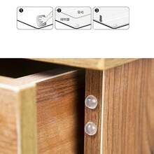 24pcs Anti-Collision Pads, Muffler Buffer Stickers, Toilet Lid Water Tank, Cabinet Anti-Collision, Doors And Windows Anti-Skid Rubber Particle Furniture Dust-Proof And Quiet - Transparent - View 12