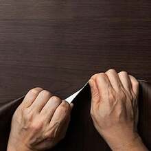 1 Rolle Holzmaserung Dekorative Tapete, Dicke wasserfeste und ölbeständige selbstklebende Tapete, ablösbar und wiederverwendbar für jeden Raum, DIY Heimdekoration, Schlafzimmer, Wanddekoration, Raumdekoration, Kontaktpapier, Vinylfolien-Tapete, Winterdekoration