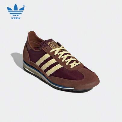 Adidas 阿迪达斯 Originals SL72 OG 经典复古休闲运动鞋，带缓冲的低帮运动休闲鞋，男女通用