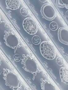 1 Peça Molde de Silicone para Jóias de Unhas 3D Estereoscópicas, Modelo de Decoração de Arte de Unhas Sweet Y2K, Ferramenta de Modelo de Unha Transparente DIY Acessório