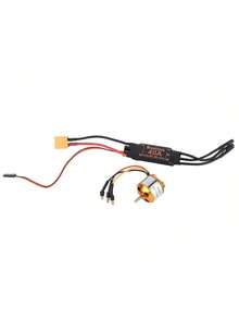EstiloRC Motor ESC, 1000KV Motor Motores EléCtricos Y Piezas Motores Completos 40A Brushless ESC Set Accesorios Compatible Con RC Drone HelicóPtero ModeloVersióN Mejorada - 1 - Ver 6
