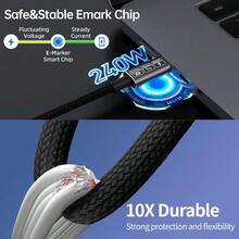 Cable Protectors Charger Case Phone Accessories Charger Protector - Usbc to Usbc Data Transfer Cable 3.3ft - View 1