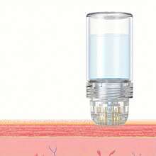 水润微针精华注射器，0.25/0.5/1.0/1.5mm 可重复使用 20 件套装，包含精华液微针印章、面部护理工具瓶、护肤品、家用美容仪、美容、护肤产品、SPA、自我护理、护肤工具、面部护理、美容师用品、按摩、面部按摩工具、面部按摩滚轮等。 - 彩色 - 查看 3