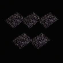 240 piezas (10 hojas) de pegamento de gel de doble cara de color rosa para uñas postizas: pegatinas adhesivas para uñas, pegamento para uñas resistente al agua, de operación rápida y fácil de quitar. - Rosa - Ver 11