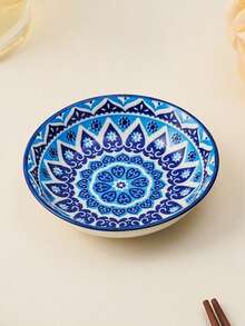 1pc Bohemian Ceramic Flavor Dish Dip Dish - Multicolor - View 15