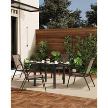 Picnic Folding Table And Chairs - màu nâu - Xem 1