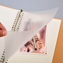 Páginas divisoras transparentes de hojas sueltas, páginas divisoras de planificador, páginas divisoras de carpeta de hojas sueltas, páginas organizadoras, páginas divisoras de cuaderno - Multicolor - Ver 4