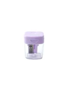 1pc Mini Macaron Plastic Pencil Sharpener, Portable Flip-Top Design, Suitable For Office, Study, School Use, Exquisite Stationery, Desktop Accessory, Gift For Friends - Multicolor - View 14