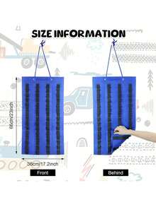 EstiloTendenciaOrganizadores De Almacenamiento Colgantes Para , Expositor Colgante De Doble Cara Tolerar Con 120 , Vitrina De Montaje En Pared Para Coches De Juguete, Camiones De Juguete (Azul)Calidad PremiumVersióN Mejorada - gris - Ver 9