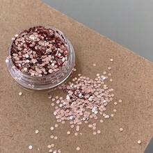 1 盒银色、金色、黑色、白色圆形亮片组合，全新闪亮圆点亮片随机混合，超级闪光美甲亮片组合，极简主义美甲装饰，美甲沙龙用品指甲指甲饰指甲宝石 - 銀色 - 查看 31