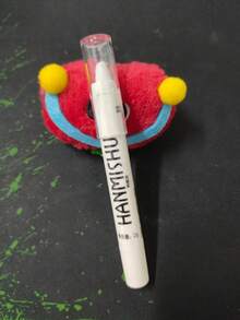 1pc White Highlighter Pen, Matte Pearlescent Concealer Stick, Eye Shadow Stick, All-In-One Makeup, Great For Halloween, Christmas Gifts - Multicolor - View 8