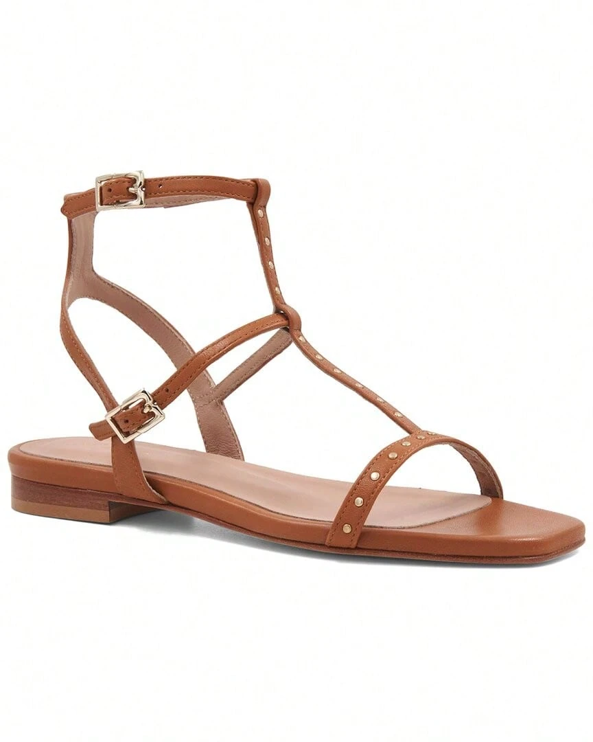 Bruno Magli Maya Leather Sandal - 棕色 - 查看 1