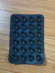 1个硅胶吸盘手机支架，Octobuddy品牌粘性手机支架，无缝吸附，适用于浴室、厨房、卧室、客厅、餐厅、健身房、汽车、旅行必备、旅行学习用品、学校用品、假日露营、度假必备、度假配件、迷你夏季