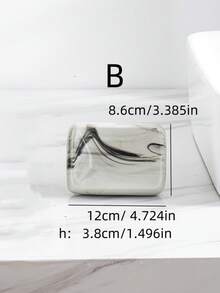 1个陶瓷圆形锥形大理石纹理浴室厨房分配瓶，按压瓶，皂碟，牙刷架，北欧奢华高端圆形锥形灰色大理石纹理设计，简约美式创意灰色淋浴瓶，分配瓶，皂碟，牙刷架，适用于酒店、餐厅、咖啡馆、酒吧、浴室、厨房家居装饰，可盛装洗发水、沐浴露、洗手液、乳液等。 - 彩色 - 查看 14