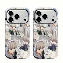 La funda de teléfono con efecto espejo y diseño de collage vintage también funciona como espejo y es compatible con  17,  16 Pro Max,  15 Pro Max,  13 y  12. Fabricada en TPU, ofrece una protección fiable contra golpes y caídas. Un regalo ideal para familiares, amigos o seres queridos en cumpleaños, fiestas o cualquier ocasión especial. - Blanco - Ver 3