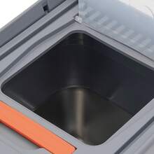 YUNRUX Stainless Steel Cat Litter Box, Large Cat Litter Box For Large Cats, Cat Litter Box With High Sides - Grey - View 3