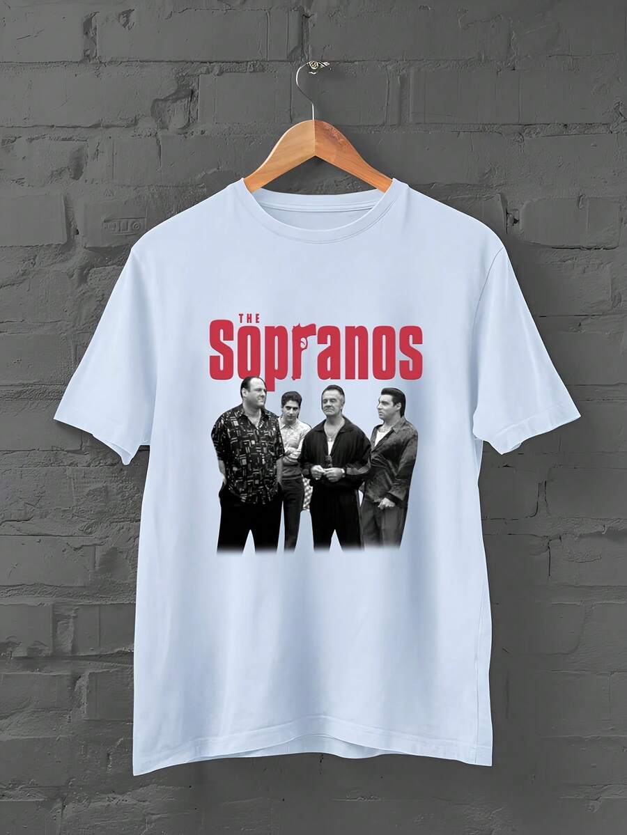 2025 Camiseta Retro Los Soprano DISPONIBLE - ¡EN STOCK! - Negro - Ver 1