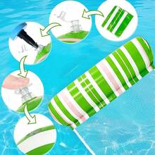 Meegoo Adult Pool Floats Inflatable Water Hammock Beach Vacation Essentials for Pool Lake or Summer Parties - Paquete de 5 - Ver 2